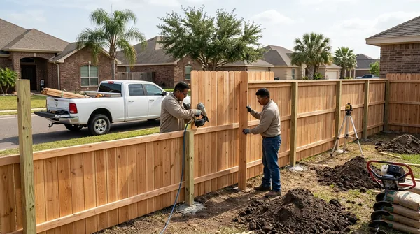 Team McAllen Fence Contractors in McAllen