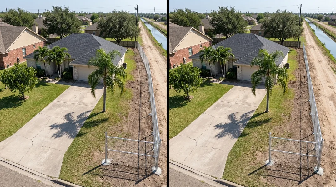 Block Wall vs. Vinyl vs. Chain Link: Best Fence for McAllen Yards