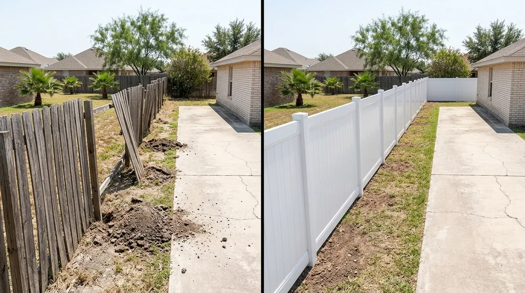 Delta Clay and Caliche: Why McAllen Fence Posts Lean or Stand Firm