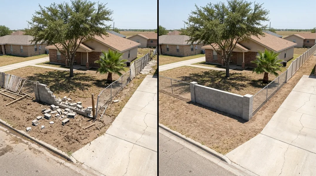 Result fence in McAllen - McAllen Fence Contractors