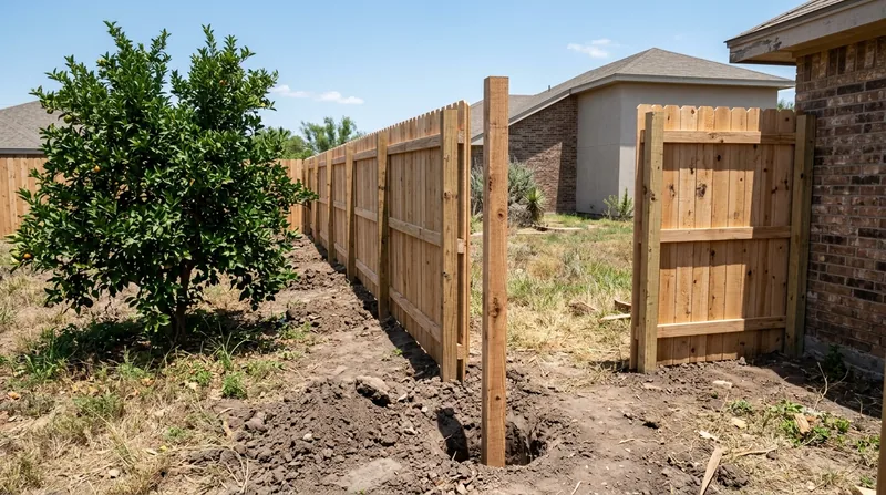 Wood & Privacy Fence Installation McAllen